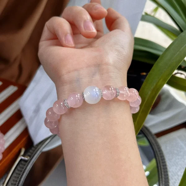 Rose Quartz Healing Bracelet - Image 4