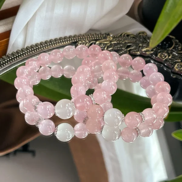 Rose Quartz Healing Bracelet - Image 2