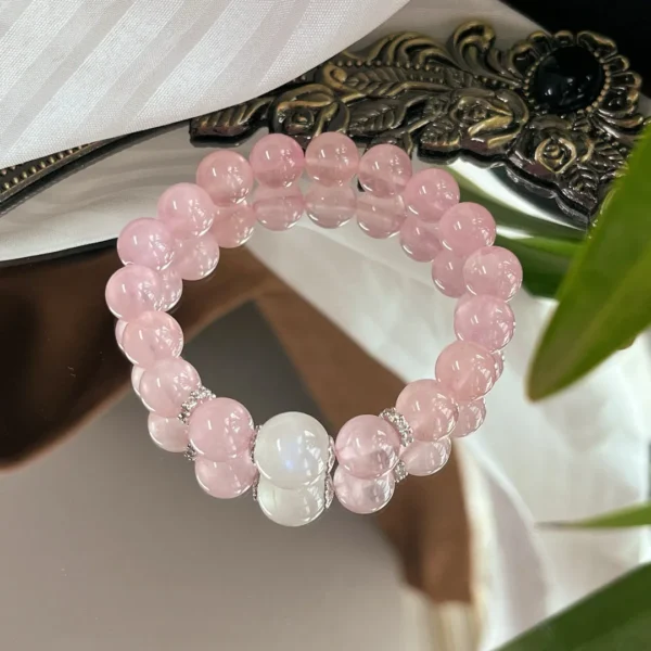 Rose Quartz Healing Bracelet - Image 3