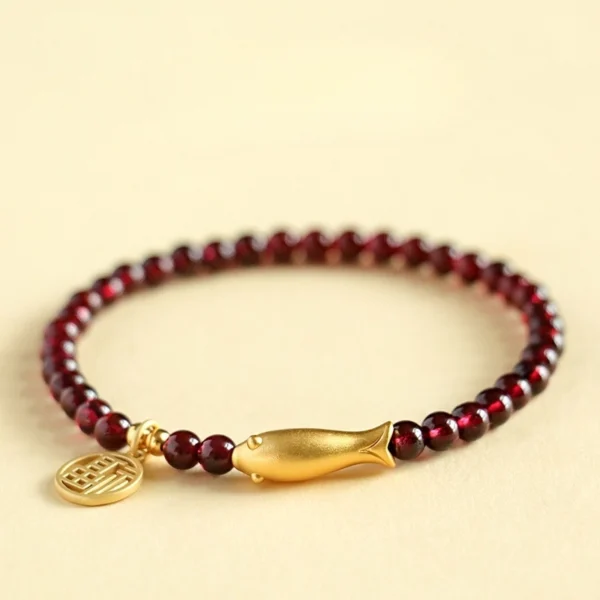 ENFJ Garnet Bracelet - Image 4