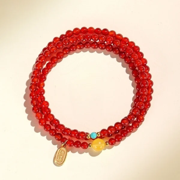 ESTP Red Agate Bracelet - Image 3