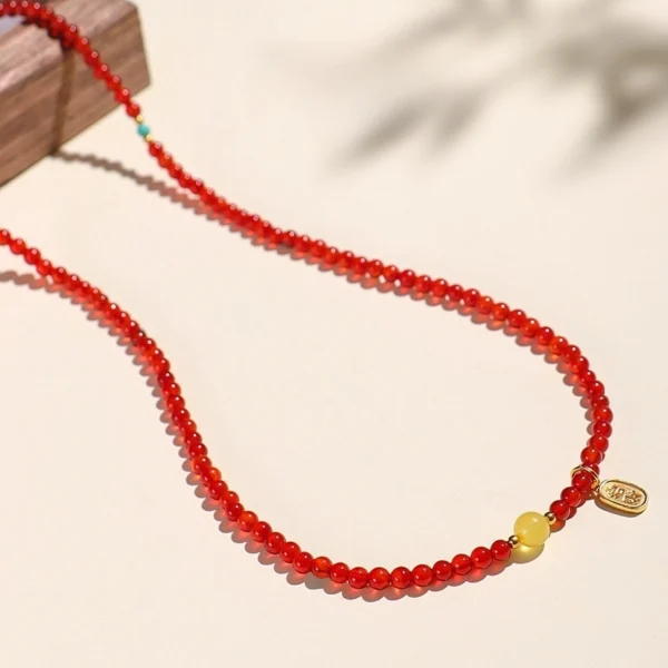 ESTP Red Agate Bracelet - Image 5