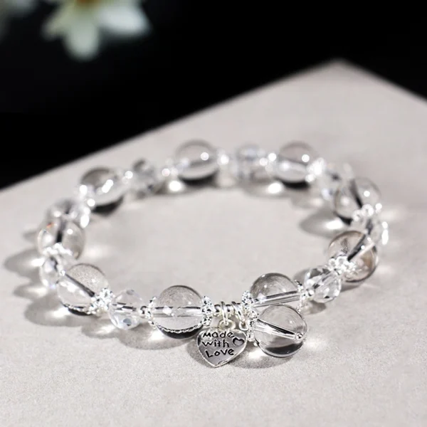 INTP White Crystal Bracelet - Image 5