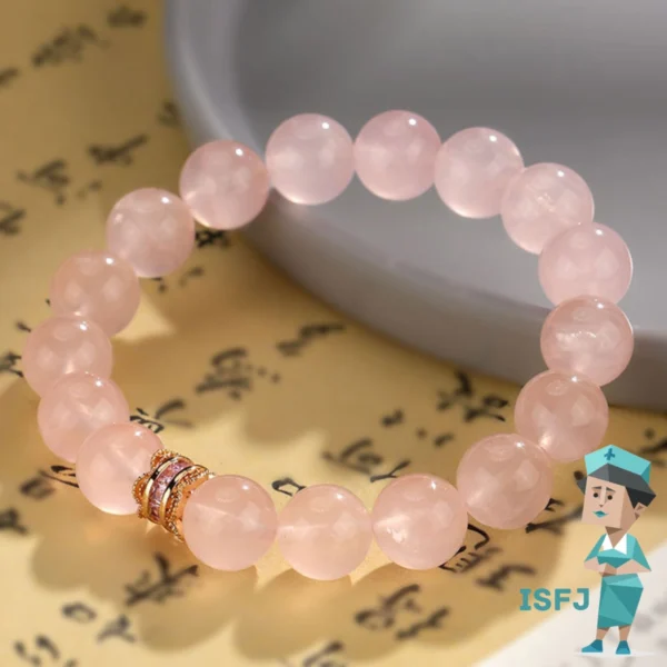 ISFJ Pink Crystal Bracelet
