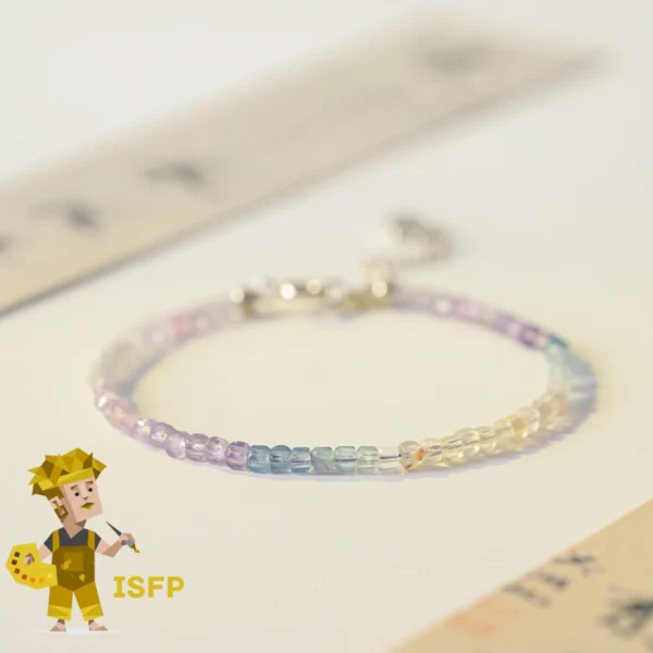 ISFP Rainbow Fluorite Bracelet