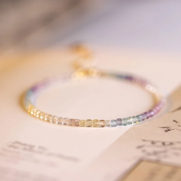 ISFP Rainbow Fluorite Bracelet - Image 2